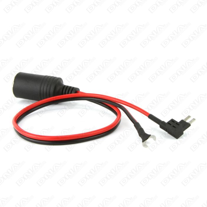 Cigarette Lighter Power Source Socket To Micro2 Blade Fuse Tap