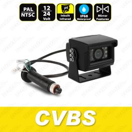 Heavy Duty Compact CVBS Truck/Bus/Caravan CCD Camera - PAL/NTSC