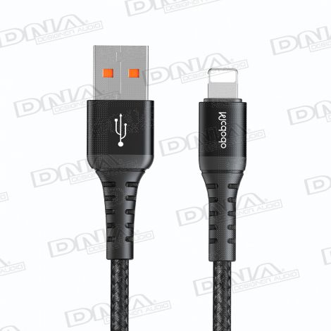 McDodo 3 Amp USB To Lightning Budget Lead - 1 Metre