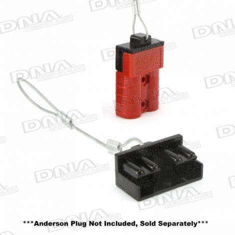 50 Amp Anderson Connector Dust Cover - Black