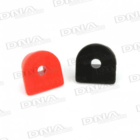 50 Amp Anderson Rubber Plug Seal Inserts - Red & Black