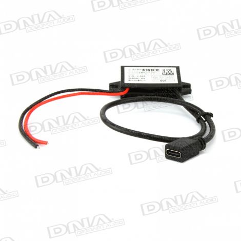 Bare Wires to QC3.0 Type-C Fast Charger