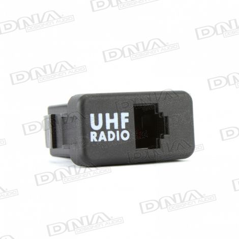Horizontal UHF Socket To Suit Toyota Landcuiser 79 Series - Large Socket