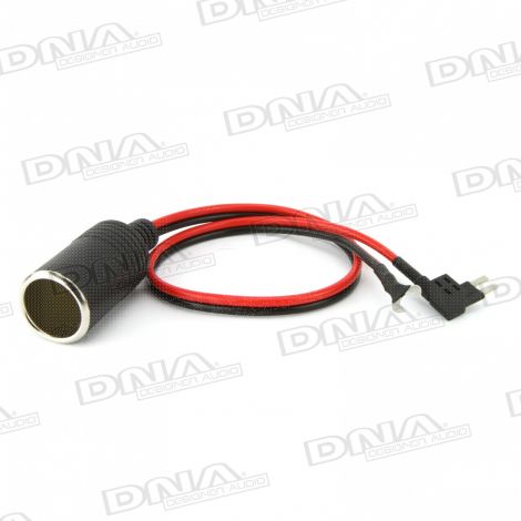 Cigarette Lighter Power Source Socket To Micro2 Blade Fuse Tap