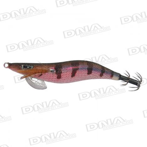 Clicks 2.5 Size Squid Lure Colour 011 - Brown Red