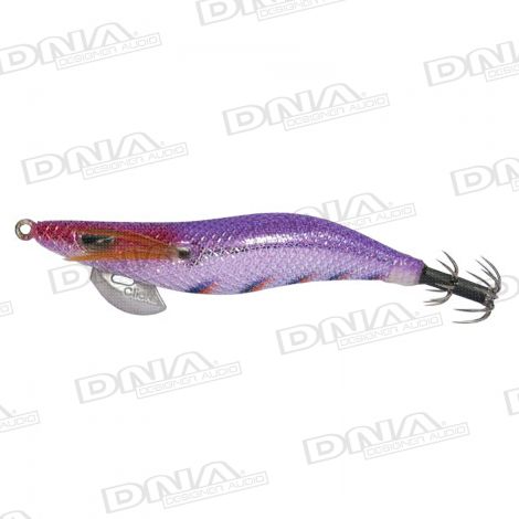 Clicks 2.5 Size Squid Lure Colour 051 -  Flash Purple / Wild Berry