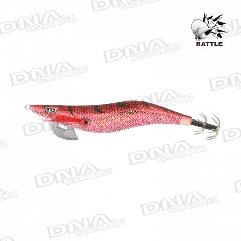 Clicks 2.5 Size Squid Lure Colour 097 - Red Devil With Rattle