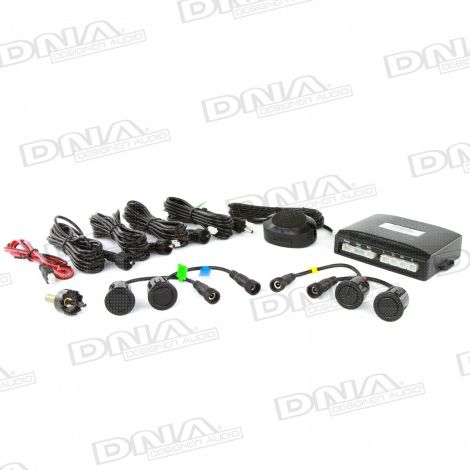 E Series - 4 x 18.5mm Parking Sensor Kit With Buzzer