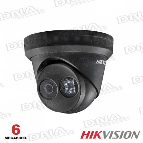 6MP Shadow Series Outdoor Turret Camera, 30m IR, 120dB WDR, IP67, 2.8mm