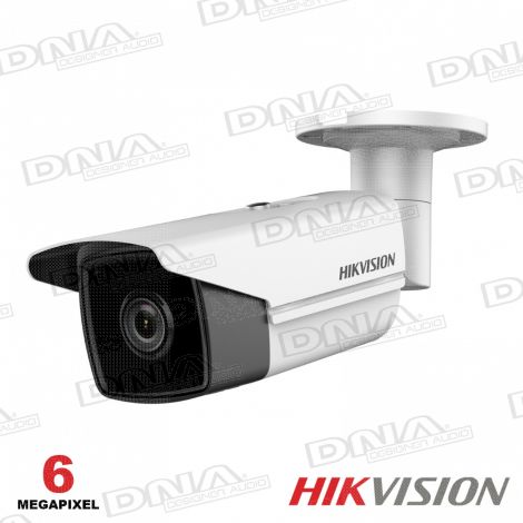 HIKVISION 6MP Outdoor Bullet Camera, H.265+, 50m IR, 120dB WDR, IP67, 4mm
