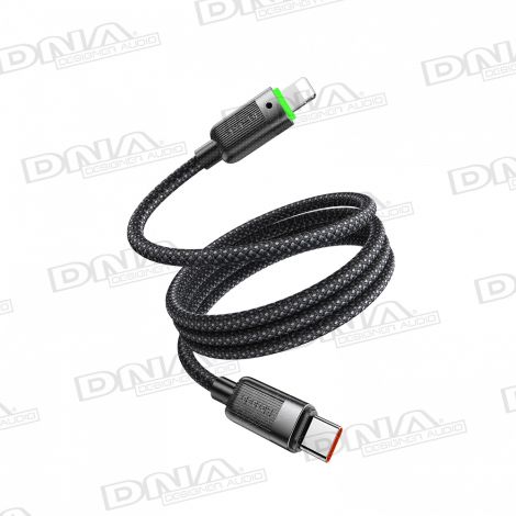 McDodo 60W 3 Amp USB-C to Lightning Magnetic Self Winding Lead - 1.2 Metre