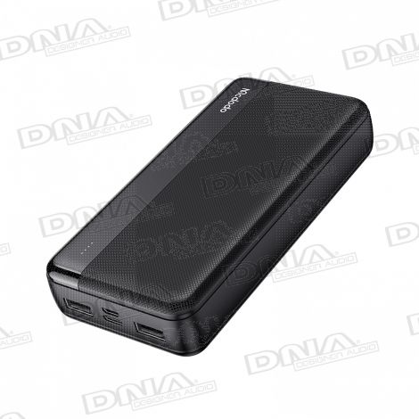 McDodo 20,000MAH Type-C, Micro USB & Dual USB Power Bank With Digital Display