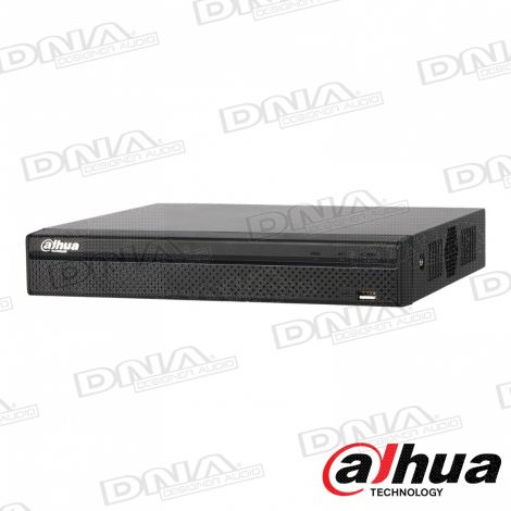 8 Channel Compact 1U 8PoE 4K&H.265 Lite Network Video Recorder