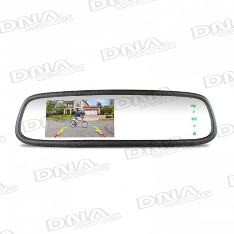 Auto Brightness Premium OEM Style 4.3 Inch Replacement Mirror 