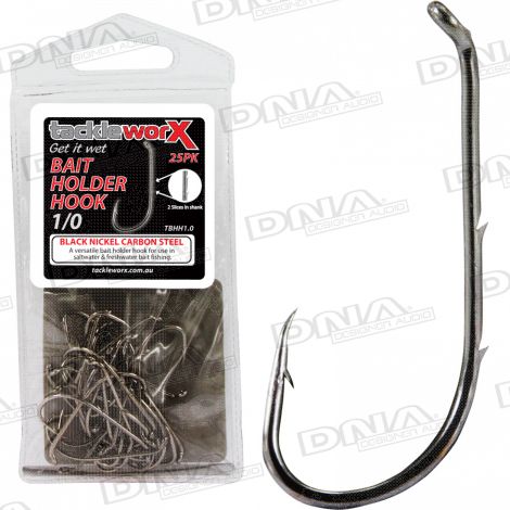 Bait Holder Hook 1/0 - 25 Pack