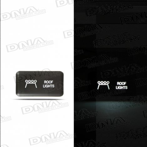 Horizontal Large Switch To Suit Toyota Landcruiser 79 Series - Roof Lights