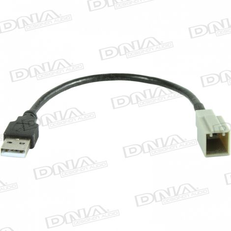 USB Adaptor Lead To Suit Toyota - 1 Metre