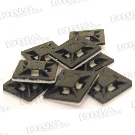 Adhesive Cable Tie Base 100 Pack
