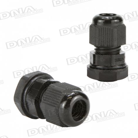 12mm Nylon Cable Gland - 10 Pack