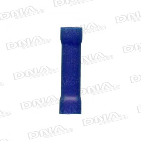 3mm Blue Seamless Joiner Crimp Terminals (Double Grip) - 100 Pack