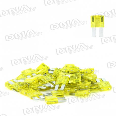 20 Amp Micro2 AFM Fuse - 50 Pack