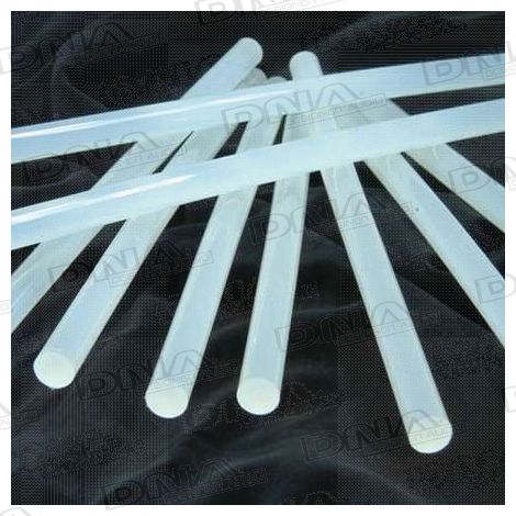 Glue Sticks Clear White 12mm D x 300mm L - 10 Pack