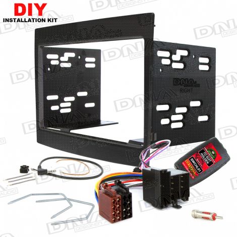 Kit To Suit Holden Commodore VY-VZ Double DIN Black