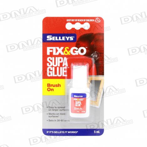 Selleys Quick Fix & Go Brush On Supa Glue - 5mL