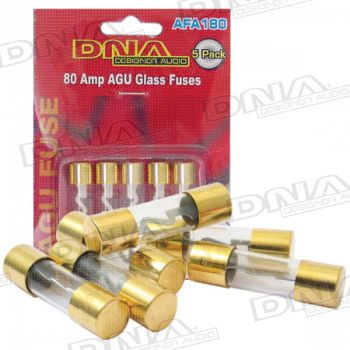 AGU Gold Fuse 80 Amp - 5 Pack
