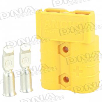 50 Amp Heavy Duty Anderson Battery Connector - Yellow