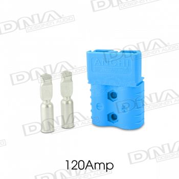 120 Amp Heavy Duty Anderson Battery Connector - Blue