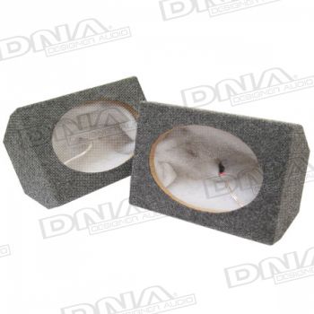 6x9 Inch MDF Speaker Box Grey - 1 Pair