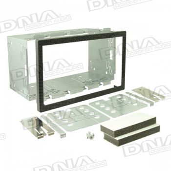 110mm High Double Din Cradle with Plastic Surround