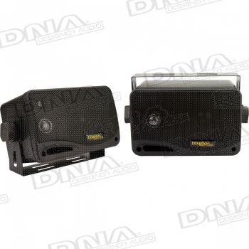 Marine Speaker Box Black - 1 Pair