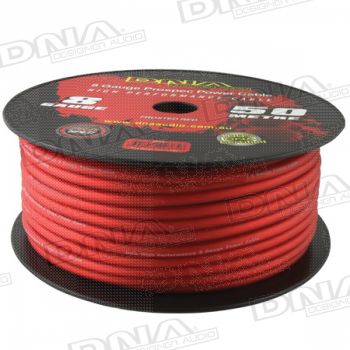 8 Gauge Power Cable Frosted Red - 50 Metres