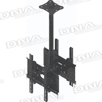 Double LCD Ceiling Mount - 27 - 42 Inch 