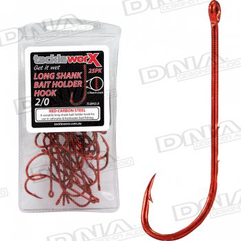 Long Shank Bait Holder Hook 2/0 - 25 Pack