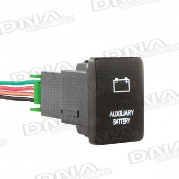 Small Switch To Suit Toyota - Auxiliary Battery