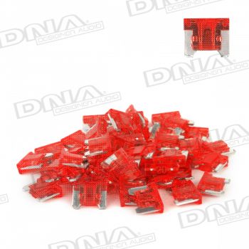 10 Amp Micro Blade Fuse - 50 Pack