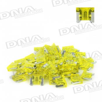 20 Amp Micro Blade Fuse - 50 Pack