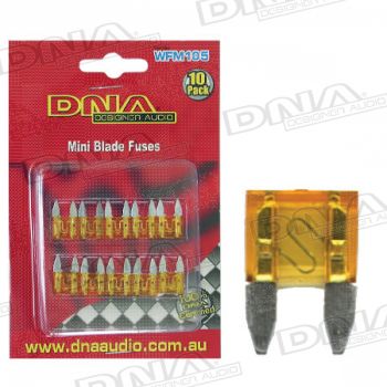 5 Amp Mini Blade Fuse - 10 Pack