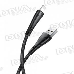 Lightning to USB Nylon Braided Cable - 20cm