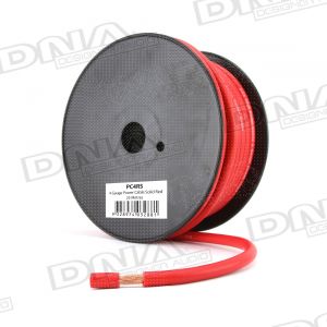 4 Gauge Power Cable Solid Red - 25 Metres