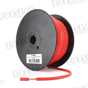 8 Gauge Power Cable Solid Red - 50 Metres