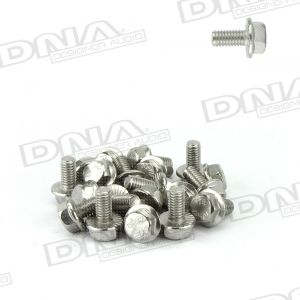 M6 Hex Serrated Flange Bolt SUS304 - 20 Pack